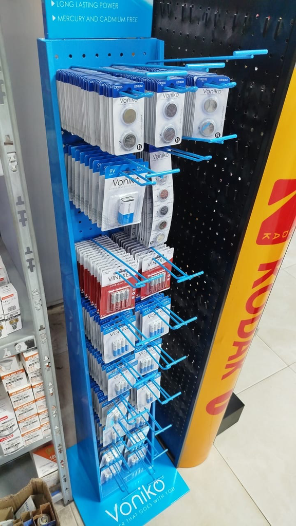 Voniko metel display stand 20 hook