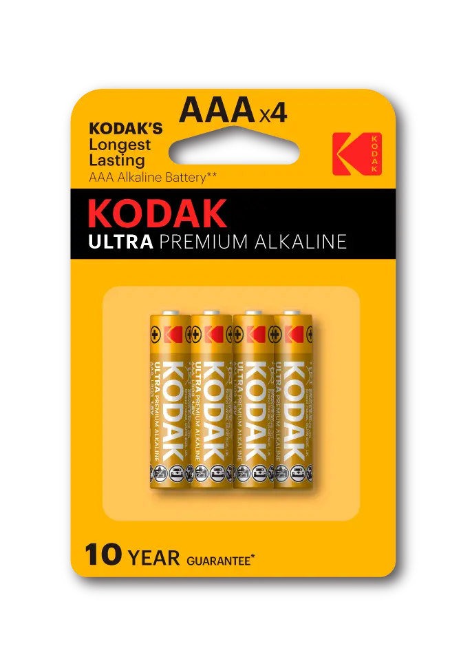 بطاريات Kodak ألكالاين ألترا Ultra AAA