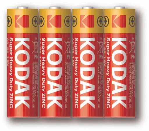 [30411708] بطاريات Kodak زنك بدون كرت AA