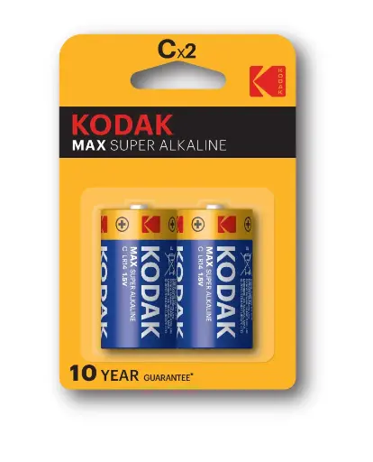 [30952836] بطاريات Kodak ألكالاين ماكس C متوسط