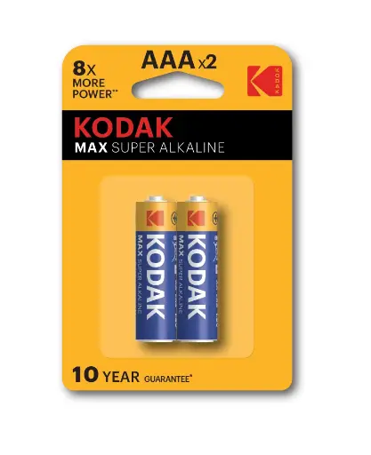 [30952874] بطاريات Kodak ألكالاين ماكس AAA عدد2