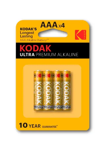 [K.B.A 30959521] بطاريات Kodak ألكالاين ألترا Ultra AAA